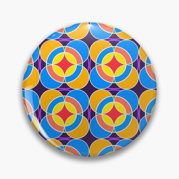 Item preview, Connected circles pattern designed and sold by nickardi.