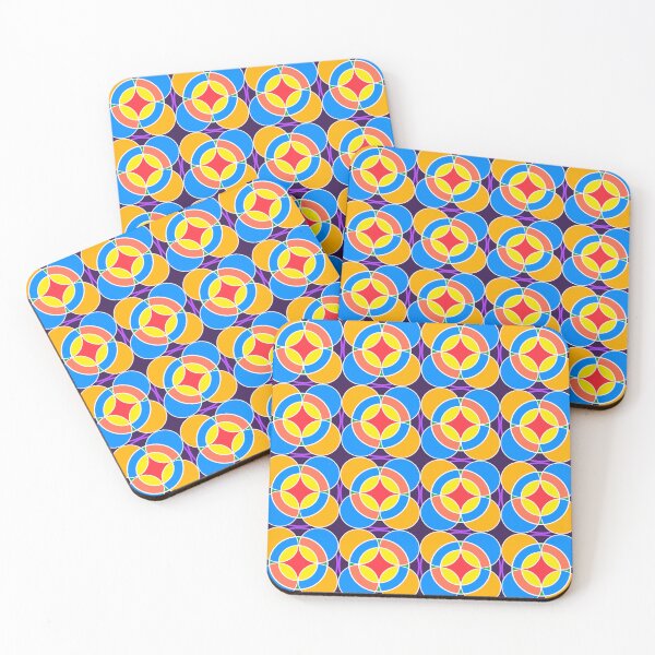 Item preview, Connected circles pattern designed and sold by nickardi.