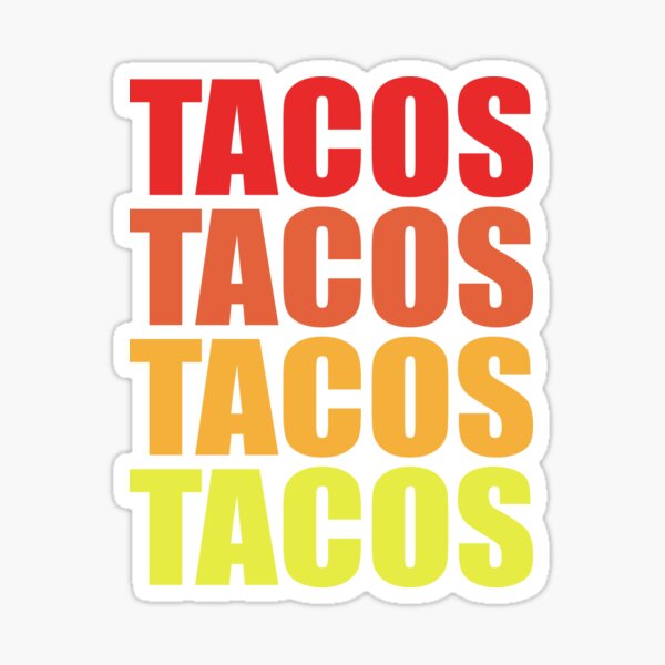 Item preview, Tacos Retro designed and sold by Nirvan86.