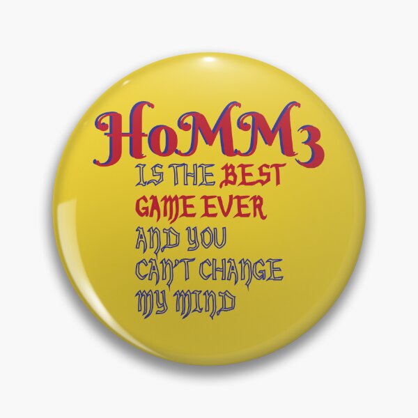 Item preview, HoMM3 Is The Best Game Ever, Heroes Gamer designed and sold by Koala Designs.