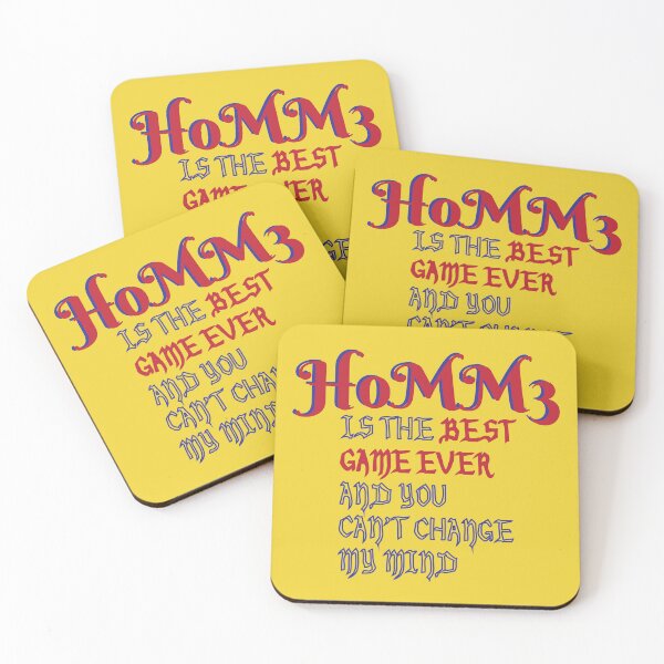 Item preview, HoMM3 Is The Best Game Ever, Heroes Gamer designed and sold by Koala Designs.