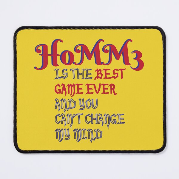 Item preview, HoMM3 Is The Best Game Ever, Heroes Gamer designed and sold by Koala Designs.