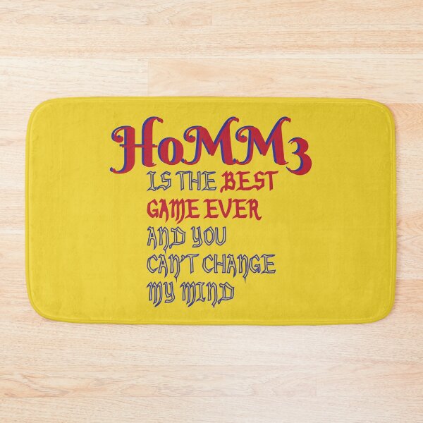 Item preview, HoMM3 Is The Best Game Ever, Heroes Gamer designed and sold by Koala Designs.