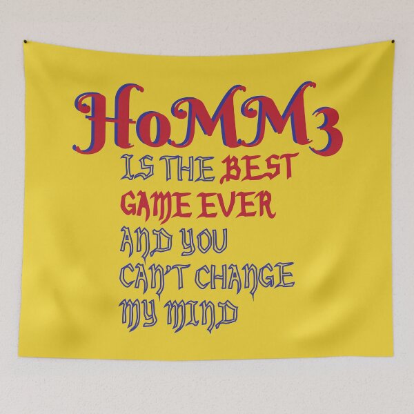 Item preview, HoMM3 Is The Best Game Ever, Heroes Gamer designed and sold by Koala Designs.