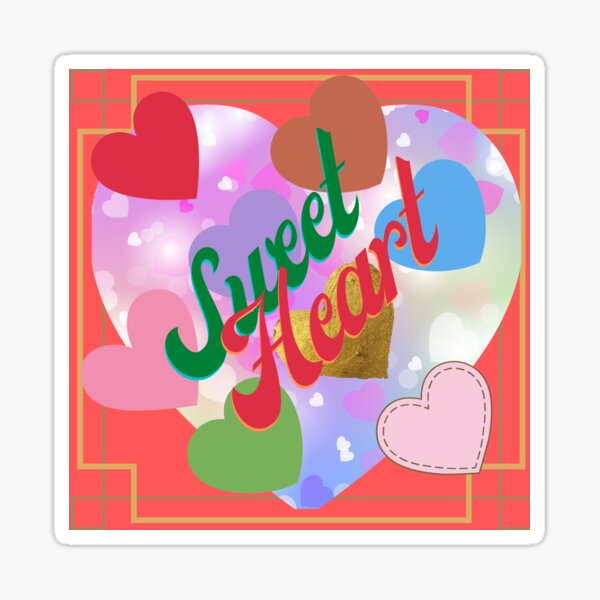 sweet heart Sticker