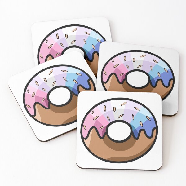 Item preview, Bigender Pride Sprinkle Donut designed and sold by CJ Vanderbeek.
