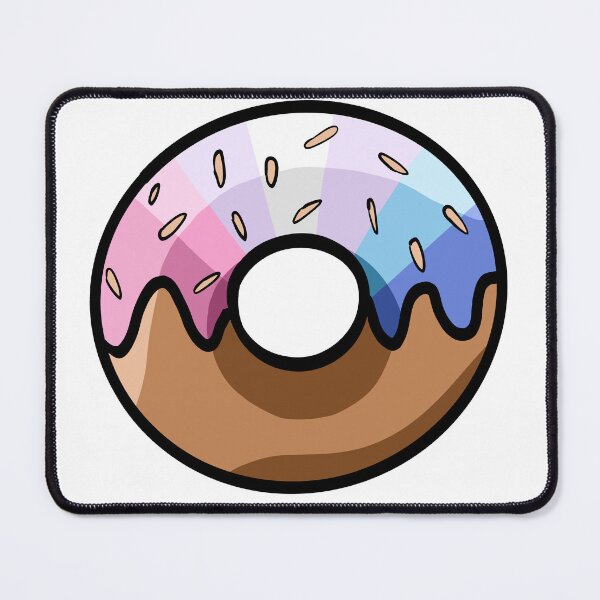 Item preview, Bigender Pride Sprinkle Donut designed and sold by CJ Vanderbeek.