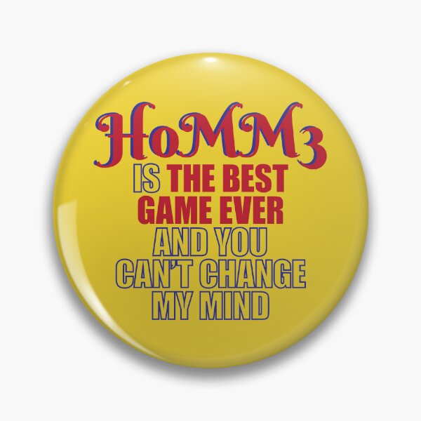 Item preview, HoMM3 Is The Best Game Ever, Heroes Gamer designed and sold by Koala Designs.
