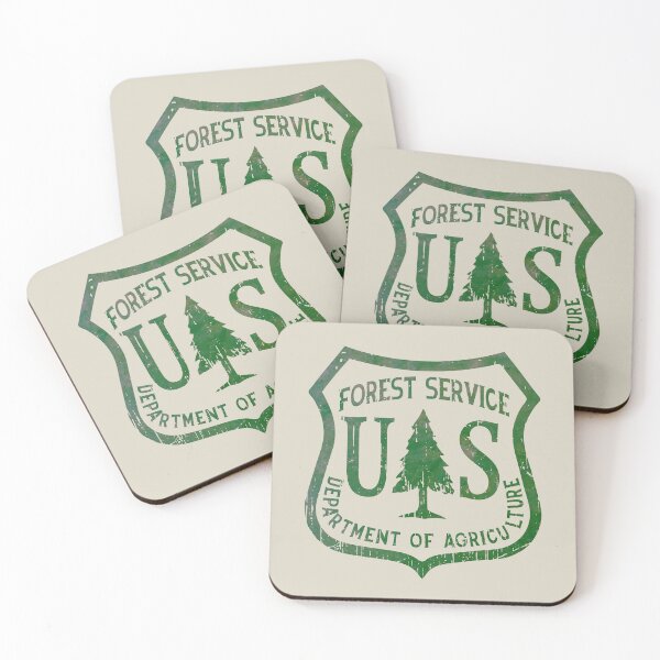 Item preview, Forest Service Vintage Green Emblem designed and sold by Lidra Zehcnas.
