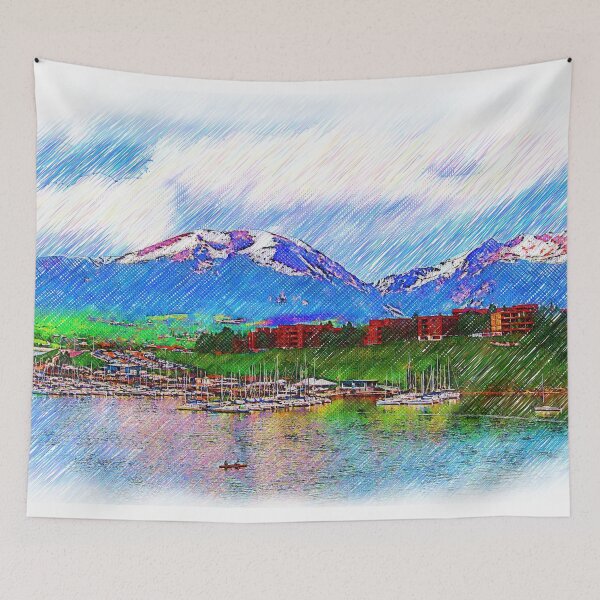 Item preview, The Lake Dillon Marina designed and sold by KirtTisdale.