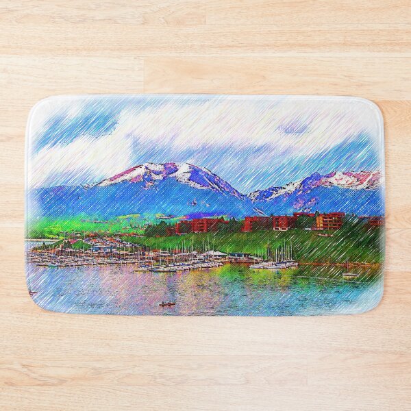 Item preview, The Lake Dillon Marina designed and sold by KirtTisdale.