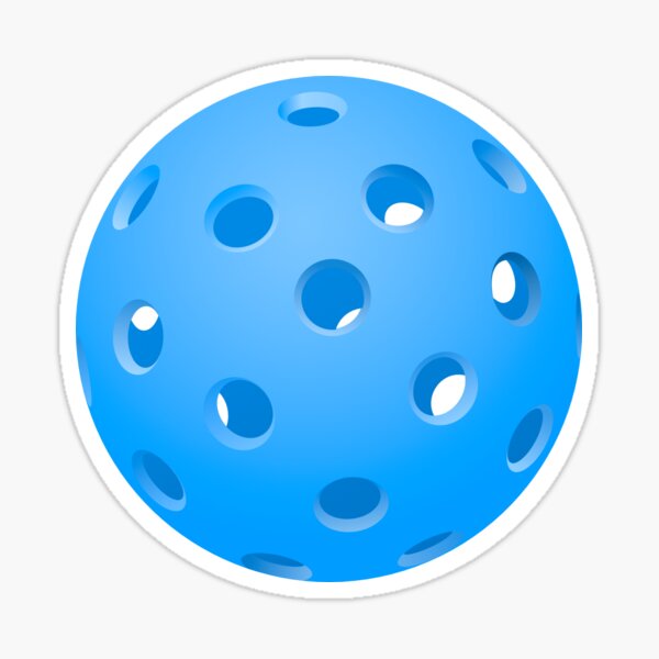 Item preview, Blue pickleball designed and sold by William Fehr.