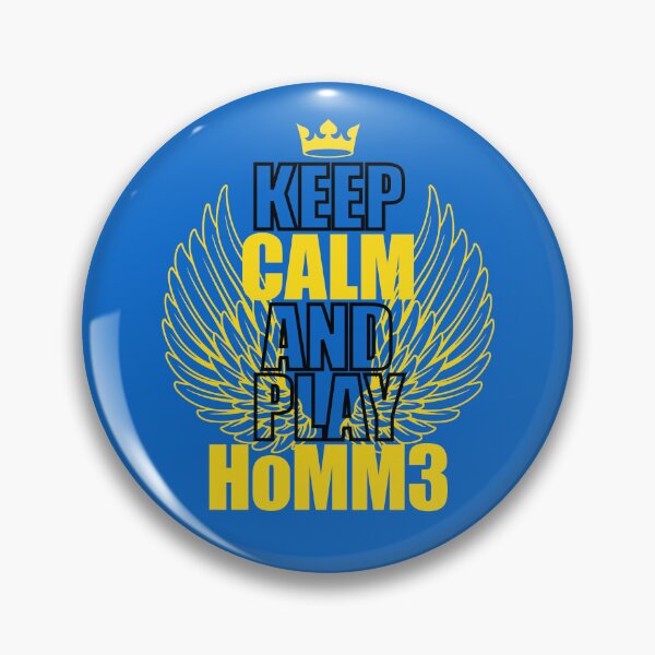 Item preview, Keep Calm and Play HoMM3, Heroes Gamer designed and sold by Koala Designs.
