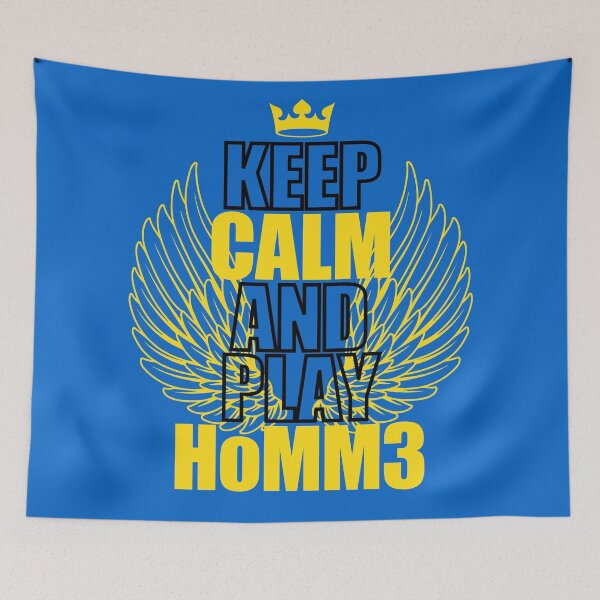 Item preview, Keep Calm and Play HoMM3, Heroes Gamer designed and sold by Koala Designs.