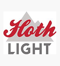 Hoth Light Beer Photographic Print