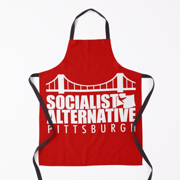 Item preview, Socialist Alternative- Pittsburgh logo (white) designed and sold by PittsburghSA.