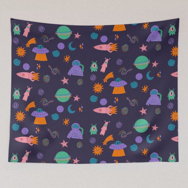 Item preview, Space theme designed and sold by Sam-Delaney.