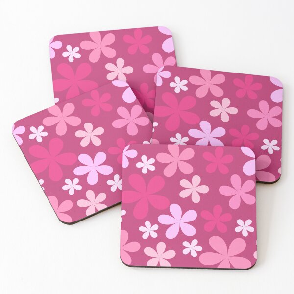 Item preview, Flower Power Pink Background designed and sold by tangelos.