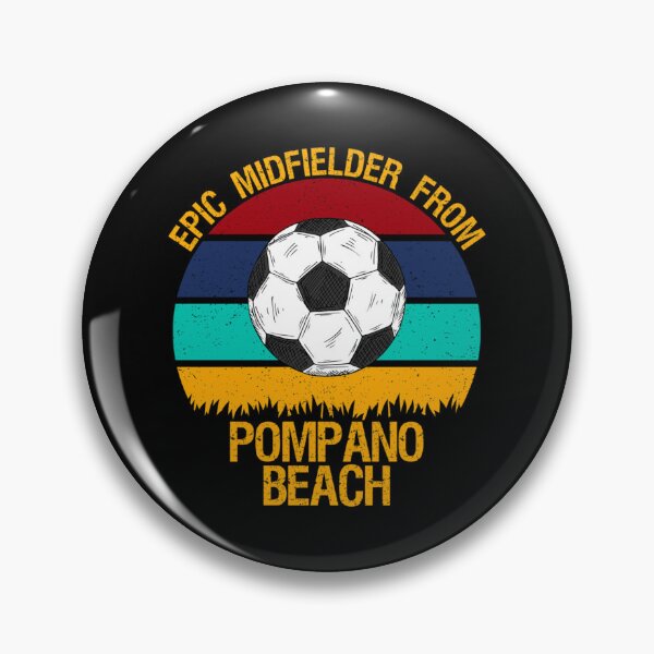 Item preview, Epic Midfielder From Pompano Beach Vintage Soccer Classic T-Shirt designed and sold by marshacryjsy7.