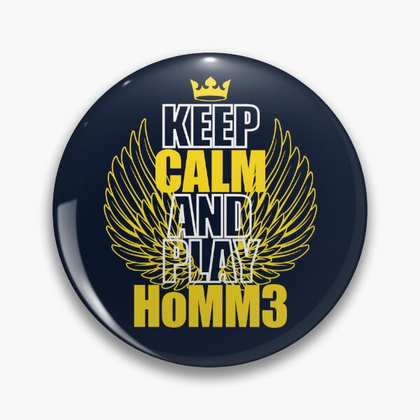 Item preview, Keep Calm and Play HoMM3, Heroes Gamer designed and sold by Koala Designs.
