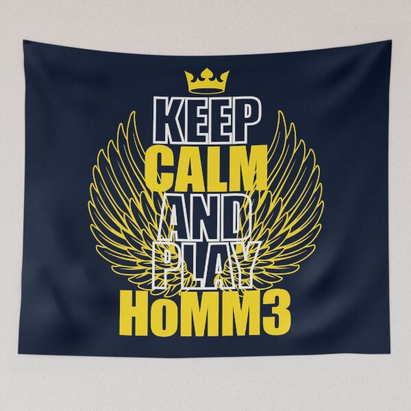 Item preview, Keep Calm and Play HoMM3, Heroes Gamer designed and sold by Koala Designs.
