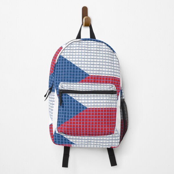 Item preview, Czech Republic Flag Rounded - Squares Pixel designed and sold by MoonElite.