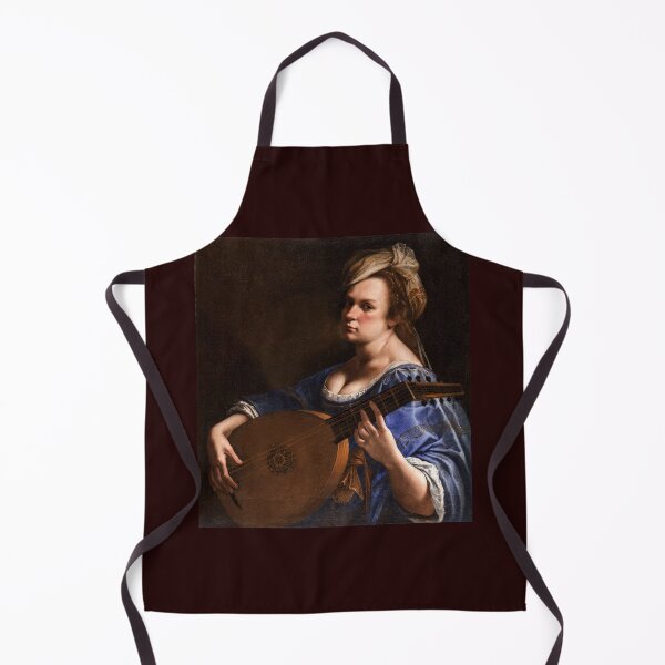Item preview, Self-Portrait as A Lute Player by Artemisia Gentileschi designed and sold by Amanda1775.