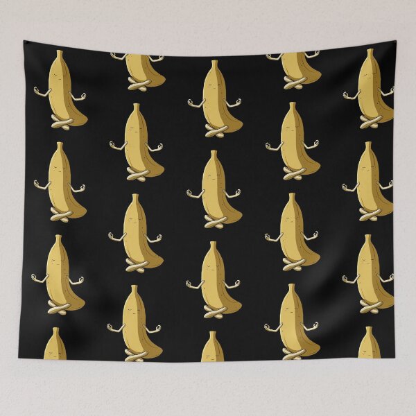 Item preview, Funny Yoga Fruit Meditating Banana designed and sold by UpYourSelf.
