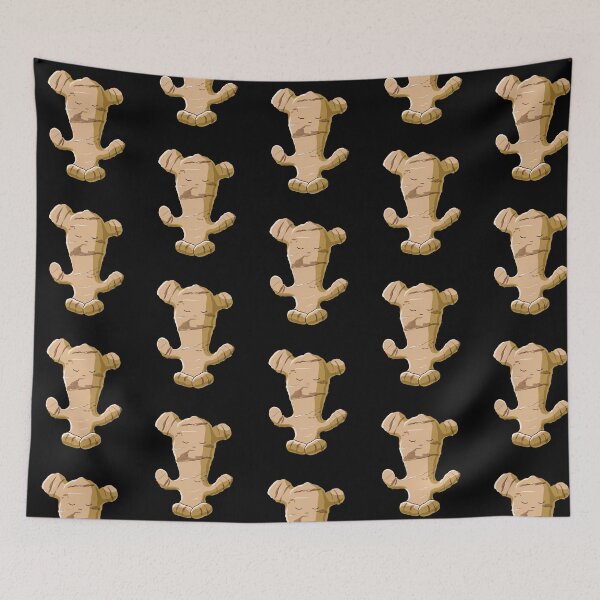 Item preview, Funny Yoga Vegetable Meditating Ginger designed and sold by UpYourSelf.
