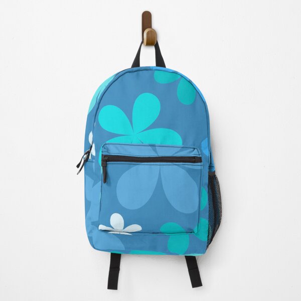 Item preview, Flower Power Blue & Blue Background designed and sold by tangelos.
