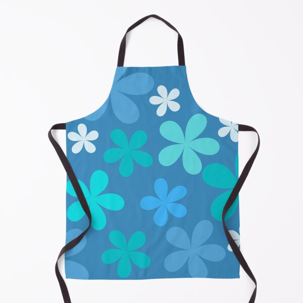 Item preview, Flower Power Blue & Blue Background designed and sold by tangelos.