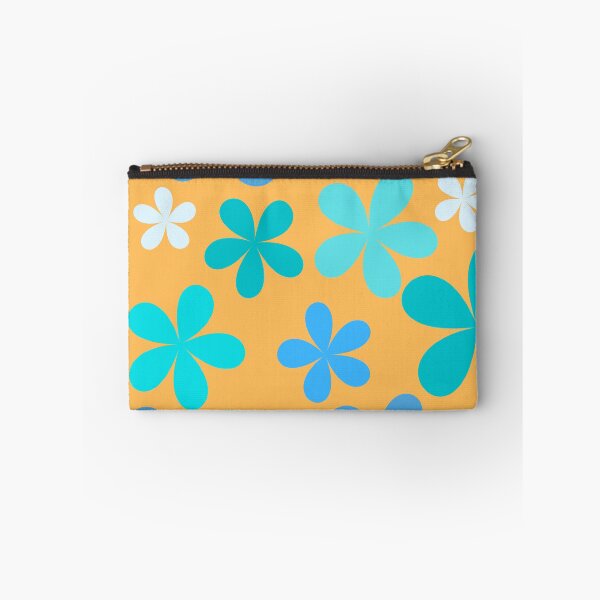 Item preview, Flower Power Blue with Yellow Background designed and sold by tangelos.