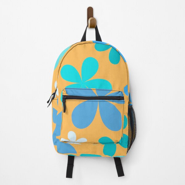 Item preview, Flower Power Blue with Yellow Background designed and sold by tangelos.