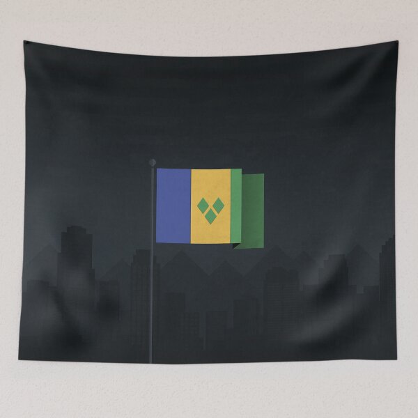 Item preview, Saint Vincent and Grenadines designed and sold by FlatFlags.
