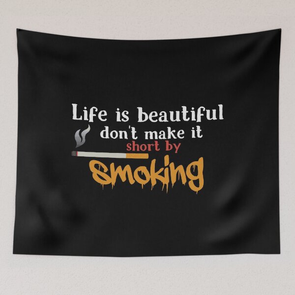 Item preview, día mundial sin tabaco, zona libre de tabaco, antitabaco, ayuda a tus pulmones, la vida es bella, no la acortes fumando designed and sold by yohan32.