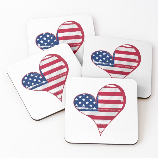 Item preview, Patriotic American Flag Heart designed and sold by DeansDesigns44.