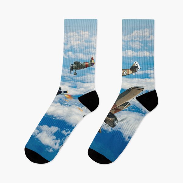Item preview, Spanish Civil War Airplanes Dog Fight designed and sold by Blok45.