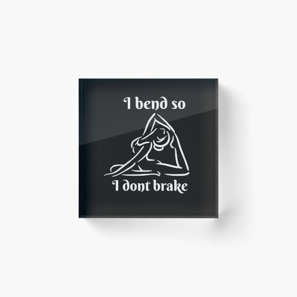 Item preview, I Bend So I Dont Break - International Yoga Day | Yoga Day 2022 designed and sold by Rainbow Designs.
