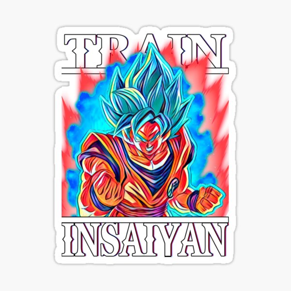 goku super saiyan blue kaioken Sticker for Sale by DanySikan