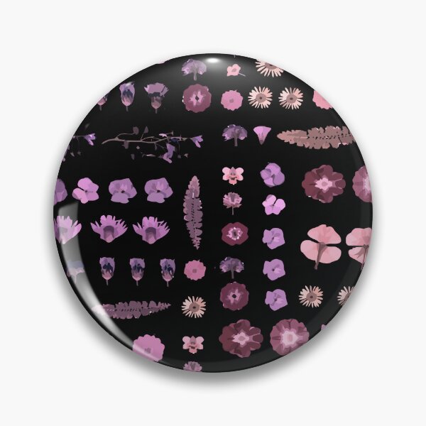 Item preview, Pressed flowers, dry, dried flower pink Mask designed and sold by Collagedream.