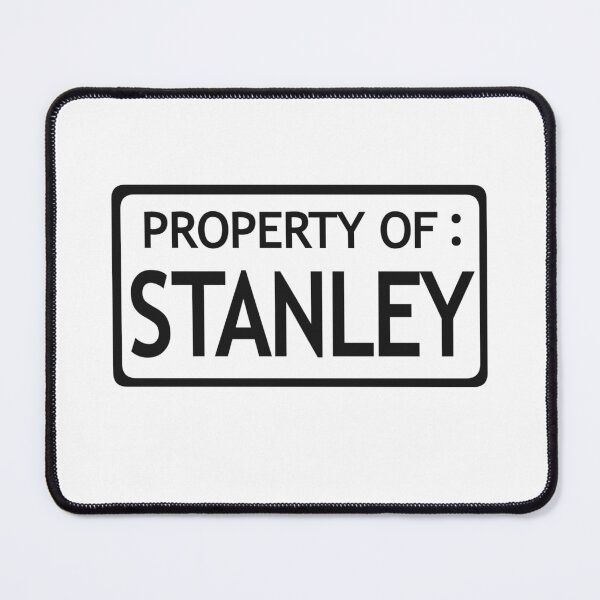 Item preview, Property of Stanley white background // The Stanley Parable  designed and sold by CYBER-BAT.