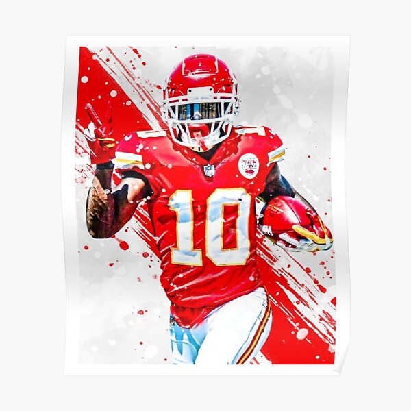 Football Patrick Mahomes Wall Decor Art Tyreek Hill Canvas Poster Prints