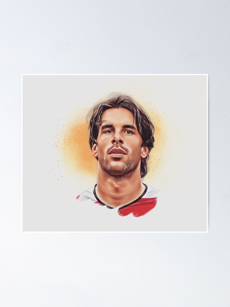 Póster «Leyendas del Manchester Ruud Van Nistelrooy» de vectorfootball