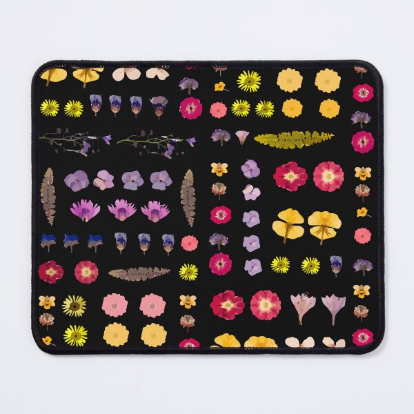Item preview,  Pressed flowers, dry, dried flower Mask designed and sold by Collagedream.