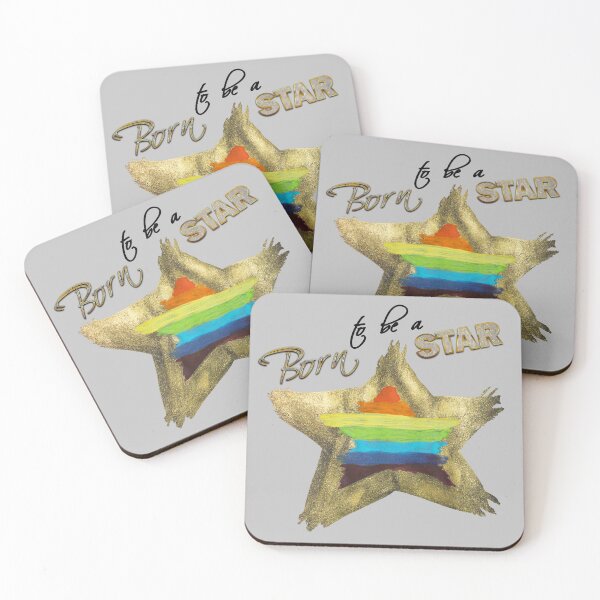 Item preview, GOLDEN star BORN TO BE A STAR 6 designed and sold by nastiaart.