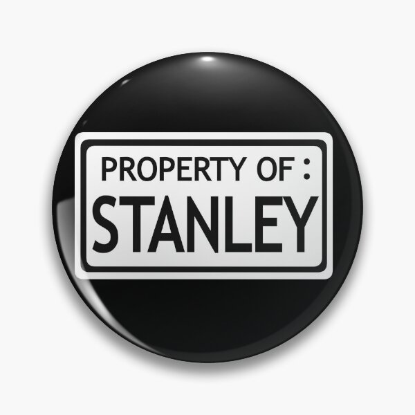 Item preview, Copy of Property of Stanley black background // The Stanley Parable  designed and sold by CYBER-BAT.