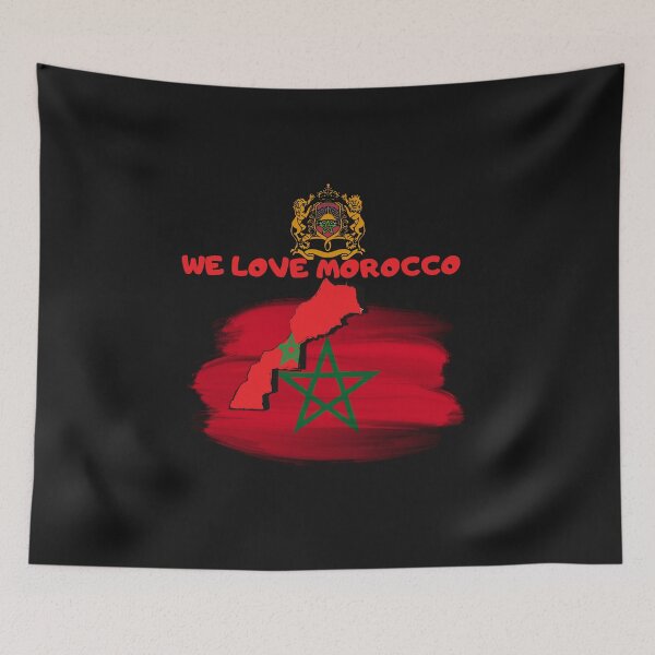 Item preview, WE LOVE KINGDOM OF MOROCCO T-SHIRT designed and sold by rradouane.