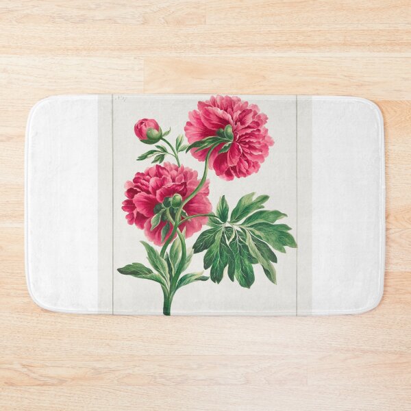 Item preview, DOUBLE PEONY BY JOHN EDWARD WALL ART designed and sold by GamaArtDesign.