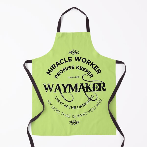 Item preview, Way Maker, Miracleworker - Sharp green  designed and sold by AbideApparel.