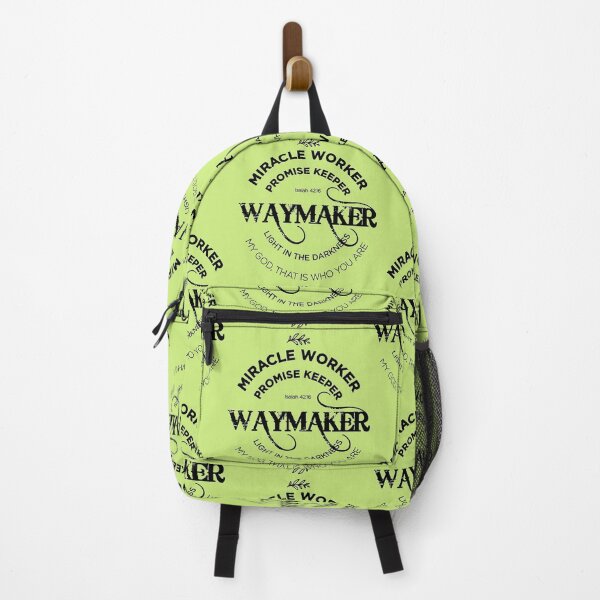 Item preview, Way Maker, Miracleworker - Sharp green  designed and sold by AbideApparel.